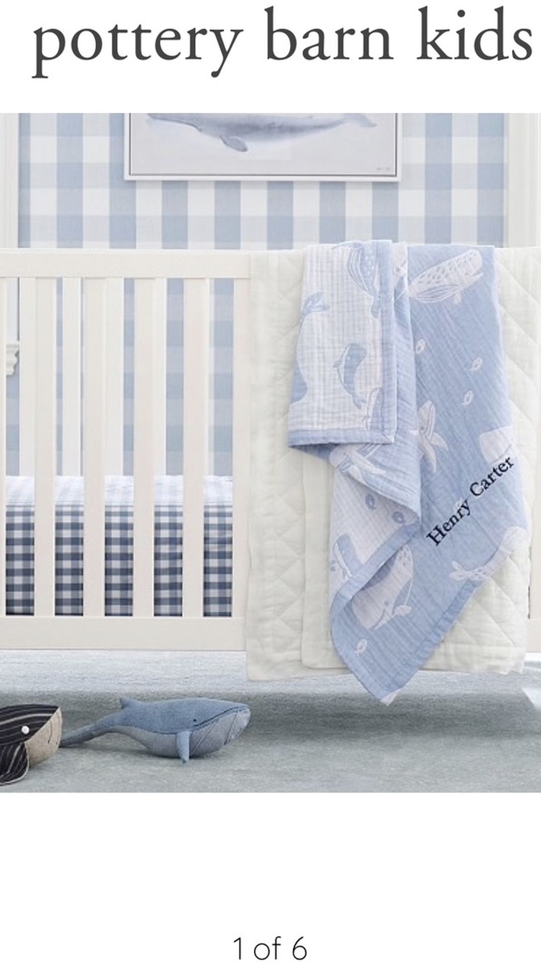 Pottery Barn Kids Convertible Crib For Sale 