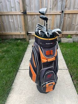 Men’s RH golf set (Founders Club bag w/ Pro Select clubs)