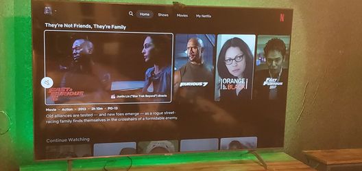 65" Samsung Smart TV (2022) with Built-In LED Backlights & Remote