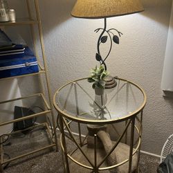 Side Tables And Shelf 