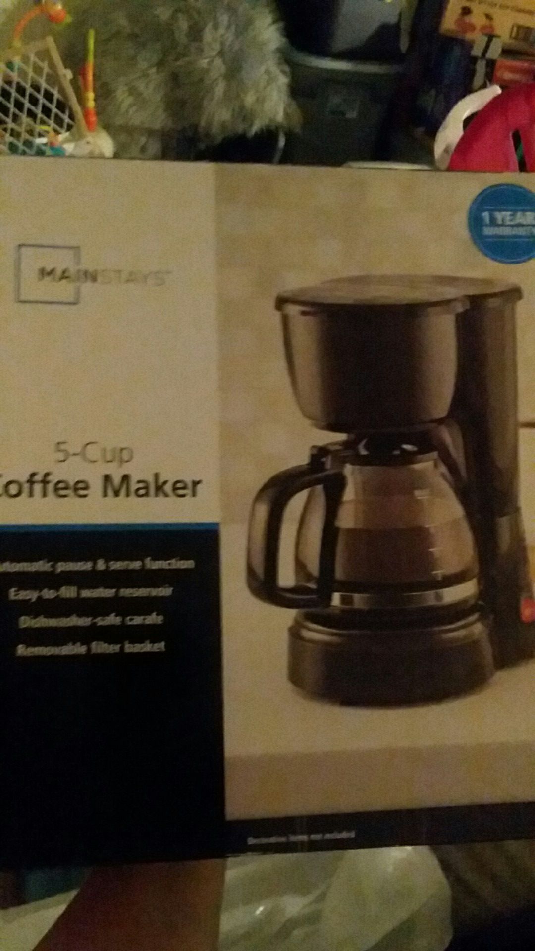 small 5 cup coffee maker