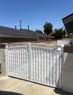 Wrought Iron Swing Gate
