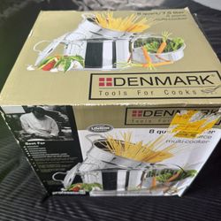 Denmark 8 Quart/7.5 Liter 4 Piece Multi-cooker