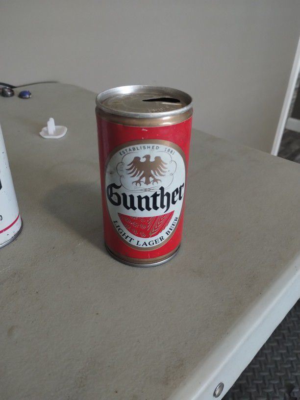Gunther Light Logger Beer Can Vintage