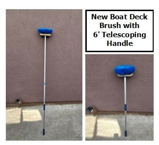 New 6' Boat Deck Brush by Shurhold