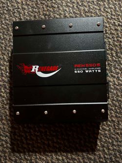 Renegade 2ch 550 Watt Bass Amplifier