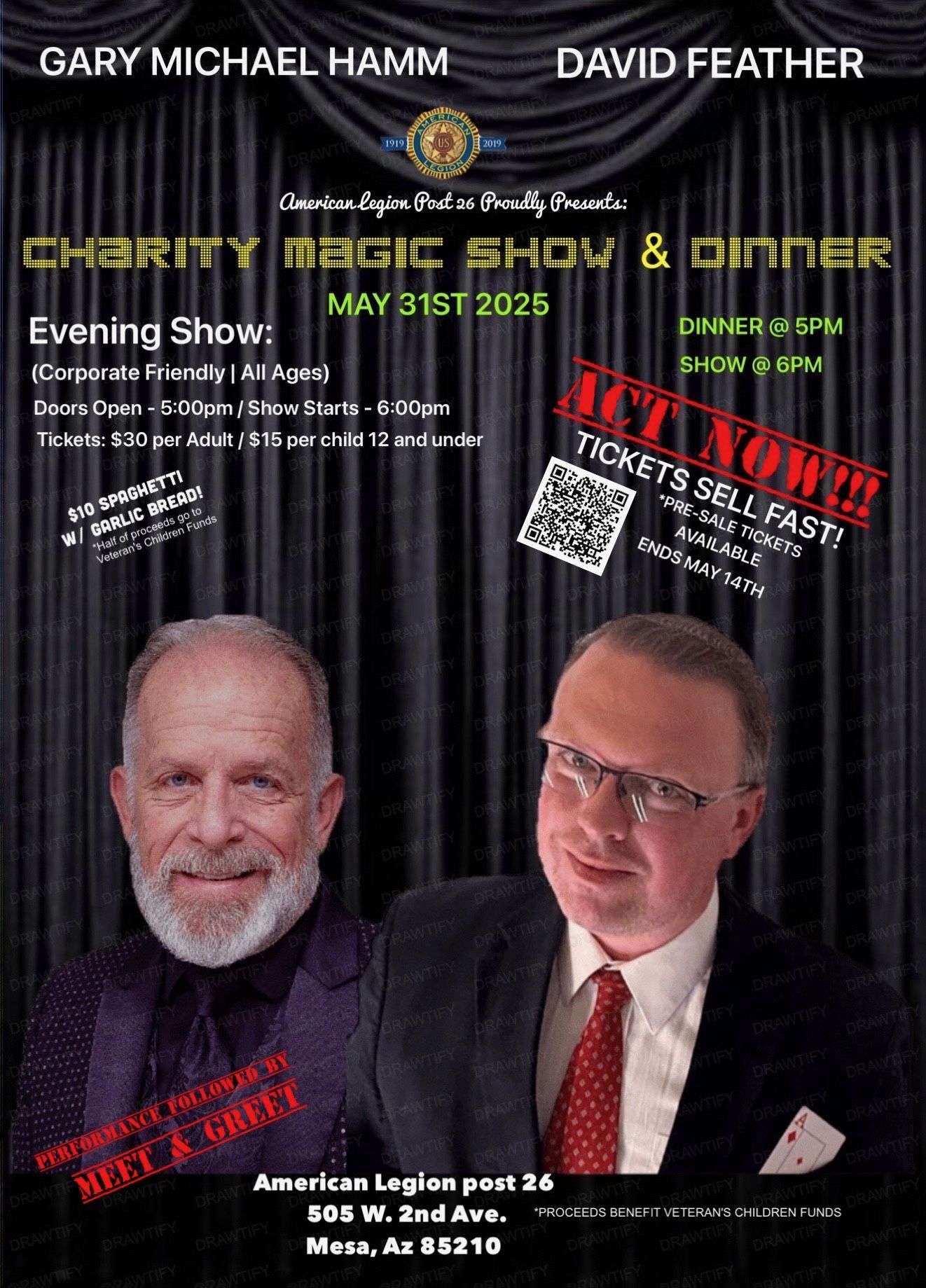 Charity Magic & Dinner Show