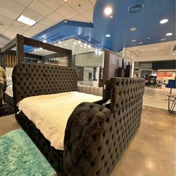 Fireplace Queen Bed frame $1,199 King $1,299 🔥🔥 