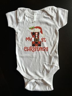My First Christmas Onesie