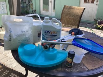 Spa products and spa  cleaner works great $30 firm for ALL
