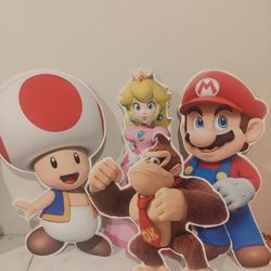 Mario Foam Cutouts