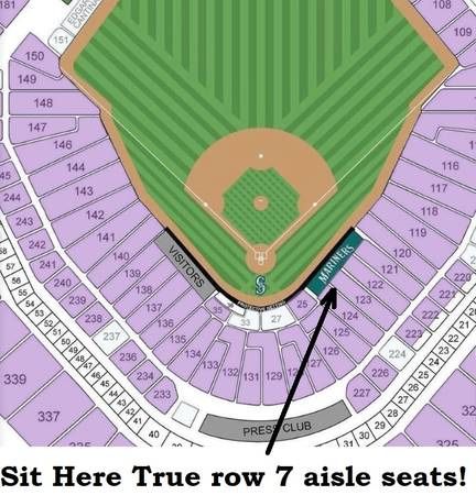 Seattle Mariners Tickets for sale Upcoming Summer Games