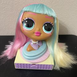 LOL Surprise Omg Styling Doll Head Candylicious