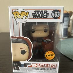 CHASE LIMITED EDITION Bo-Katan Kryze Star Wars Funko Pop #463 Mandalorian Disney