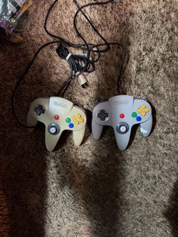 Nintendo 64 Controllers – Lot of 2