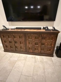Wood cabinet