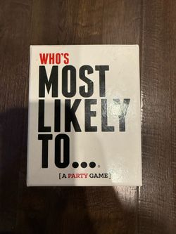 Who’s Most Likely To - Game