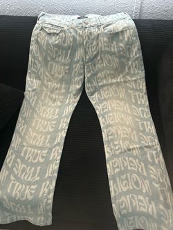True Religion All-Over Print Jeans