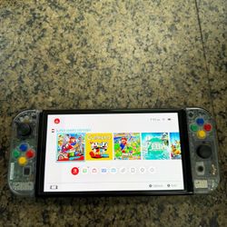 Nintendo Switch OLED custom Hall effect joysticks