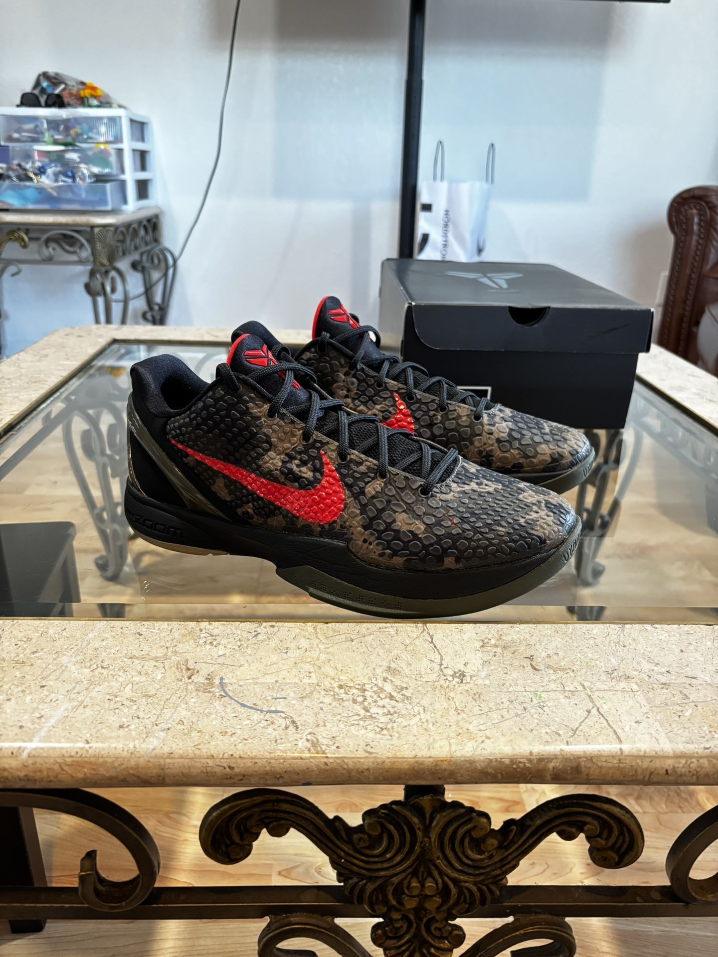 Nike Kobe 6 Protro Italian Camo Size 11.5 M 