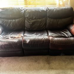 FREE leather couch