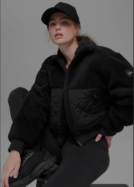 Alo Sherpa Edge Bomber Jacket