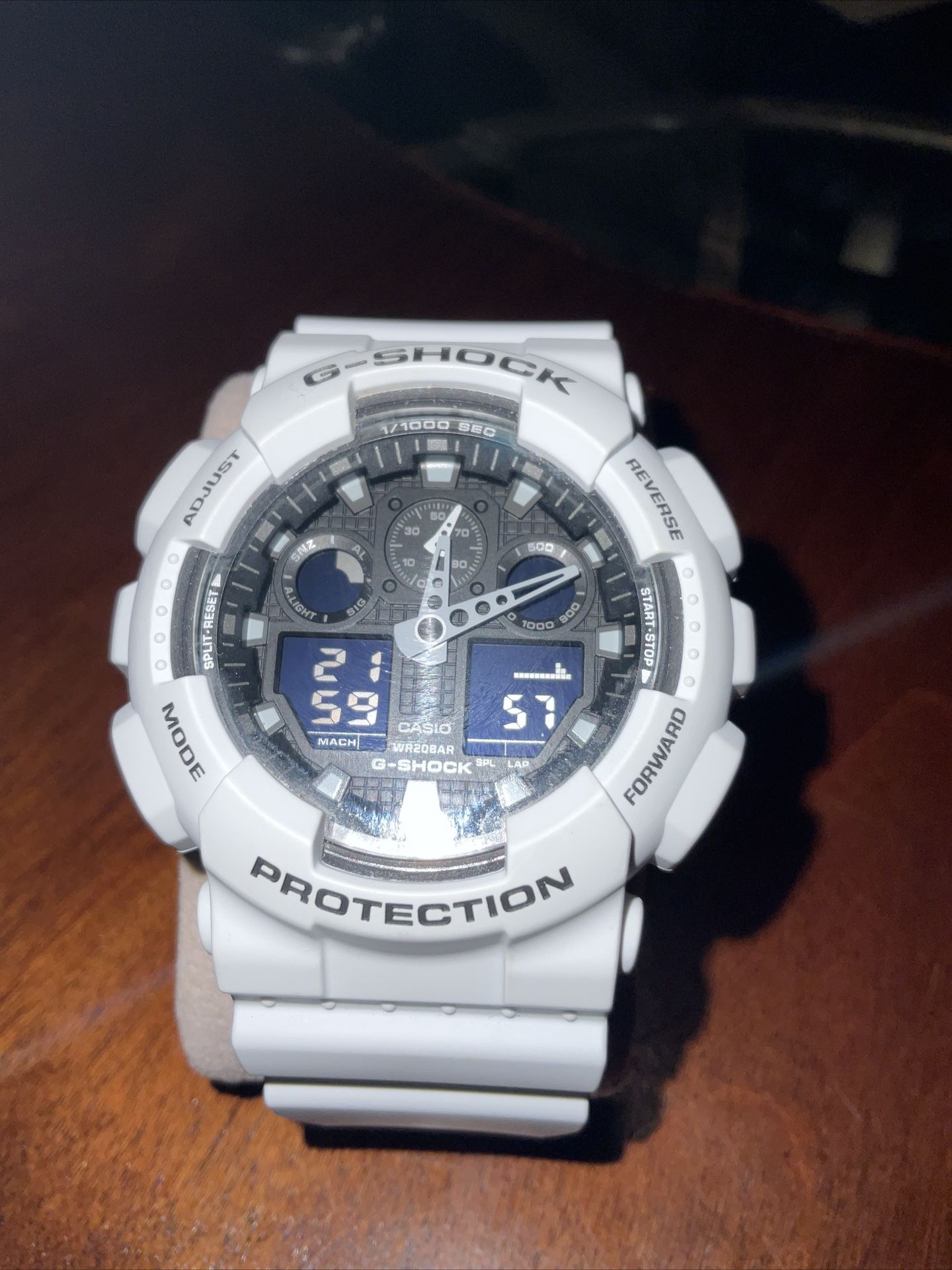 CASIO "G-Shock" Mens Analog Digital (5081) GA-100L, Alarm, Chronograph Watch