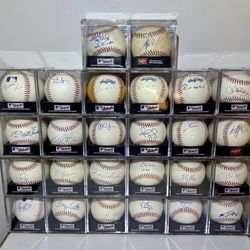 Signed Baseballs 