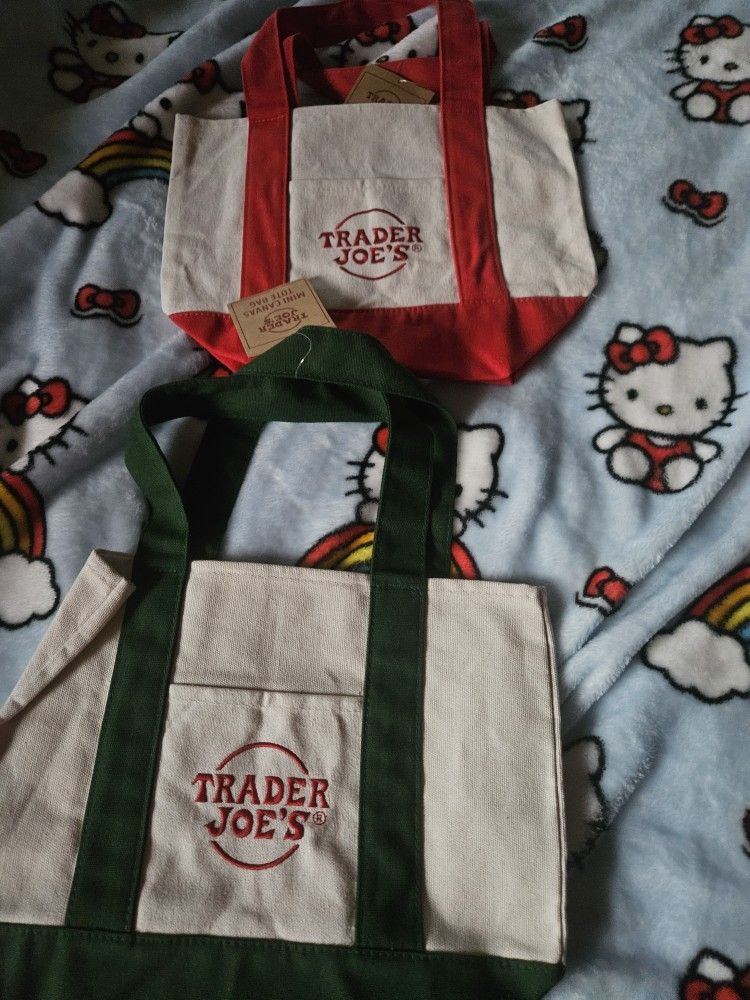 Trader Joe's Minni Totes New $30 EACH