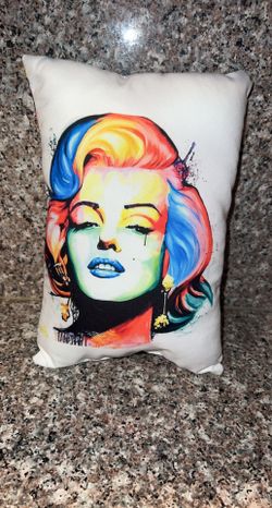 mini pillows   double sided Mini pillows  Roughly L10”xW7” custom orders accepted   great for traveling for both kids and adults  might have some ghos