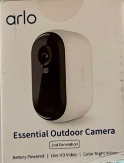 Arlo Essential Outdoor Camera 2nd Generation