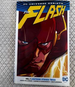 The Flash Volume 1 Lightning Strikes Twice Rebirth Book DC Universe Williamson