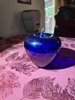 Cobalt blue Apple