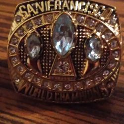 San Francisco 49ers Championship Ring 