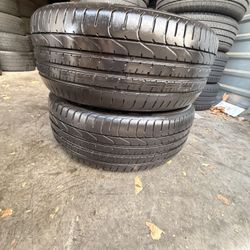 225/40/19 Pirelli Pzero 60-70% Tread (2)