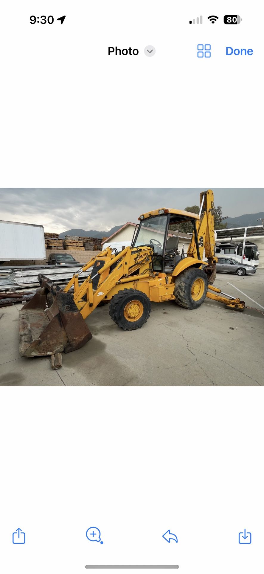John deere 410c Backhoe