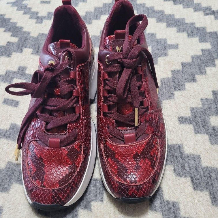 MICHAEL KORS SNAKE EMBOSSED SHOES