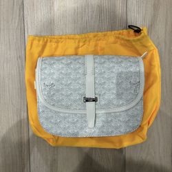 Goyard White Clutch Bag
