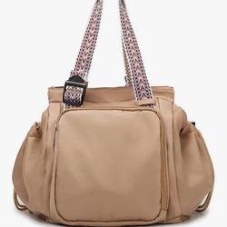 Everyday Bag Multifunctional Organizer Bag Great Storage Capacity Backpack Crossbody Shoulder