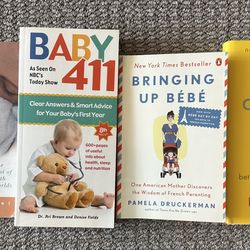Lot of 4 Childbirth and Infant /  Baby / Toddler Educational Books 