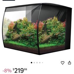Fluval Flex 2.0 Aquarium Kit - 15 Gallon Glass Fish Tank with RGB+W LED Lighting, Remote Control, Integrated 3-Stage Filtration & Adjustable Water Flo