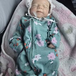 Full Silicone Baby Girl Doll 