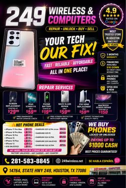 Come to store and  fix your phone in 20 mints fast service in town