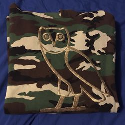 OVO Owl Green Camo Hoodie