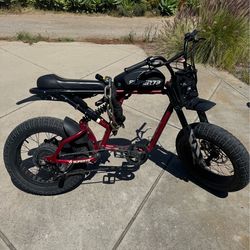 SUPER 73 RX  527km ( 327miles)  + brand new surf board support