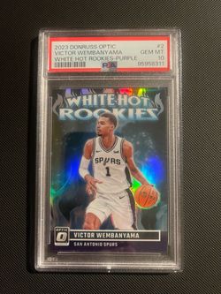 Wemby rookie card