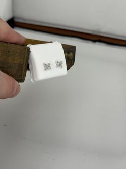 Diamond earrings butterfly