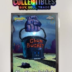 The Chum Bucket Card | 2025 Topps Chrome SpongeBob 