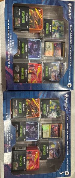Magic: The Gathering TMNT Booster Tin Collection