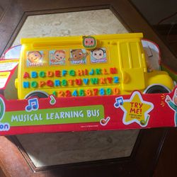 CoComelon Musical Learning Bus, Number and Letter Recognition, Phonetics (Brand New In Box!)